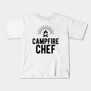 Camper - Campfire Chef Kids T-Shirt